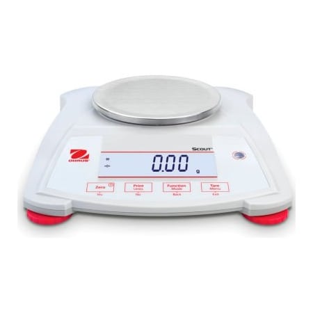 Ohaus Ohaus Scout SPX222 Electronic Portable Balance with LCD Display, 220g x 0.01g 30253019